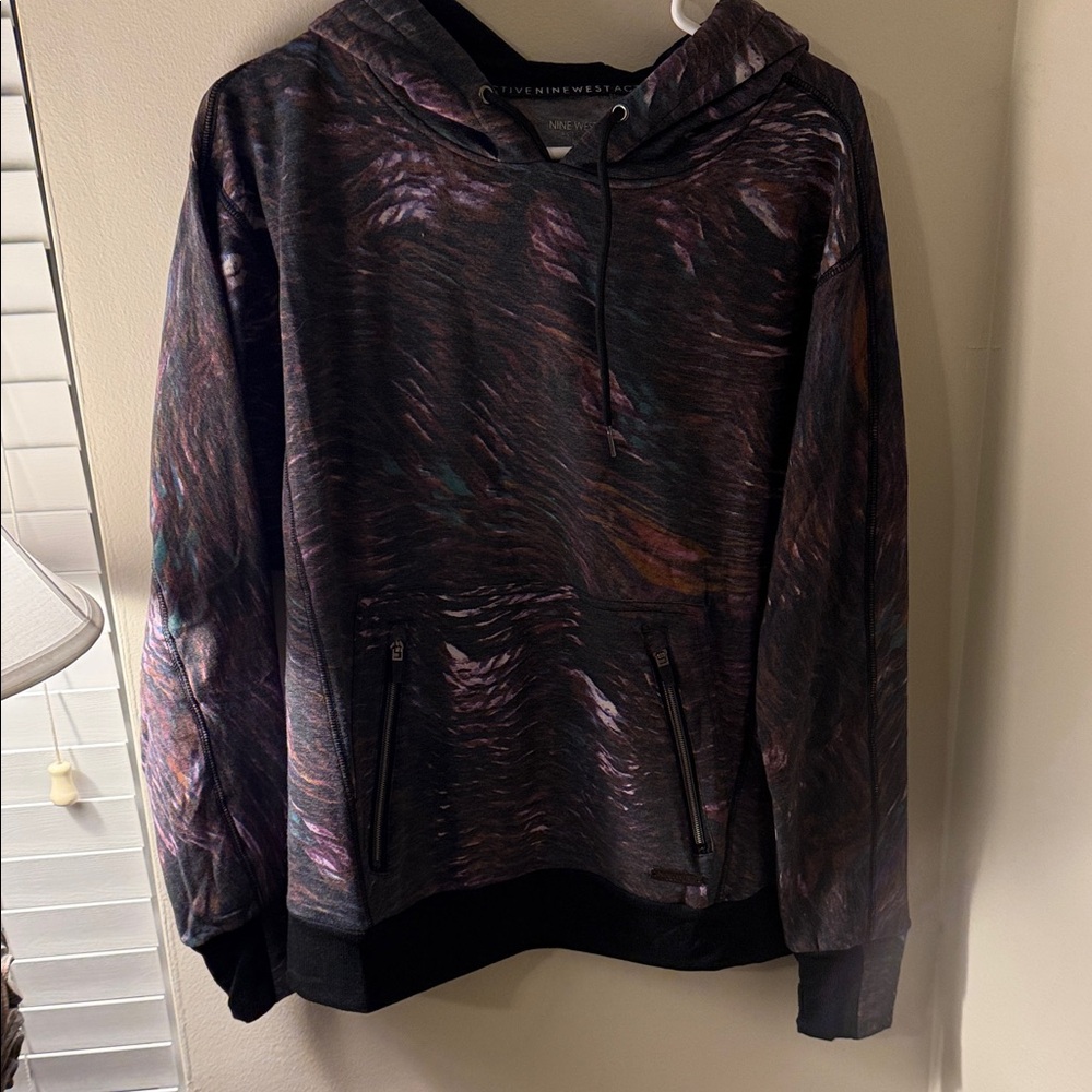 Black and Purple Hoodie